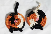 Knit Cat Coasters